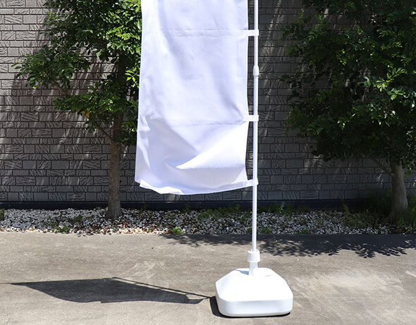 グッズプロ のぼり旗の土台の役割と選び方　風・設置場所・サイズから最適解を決める