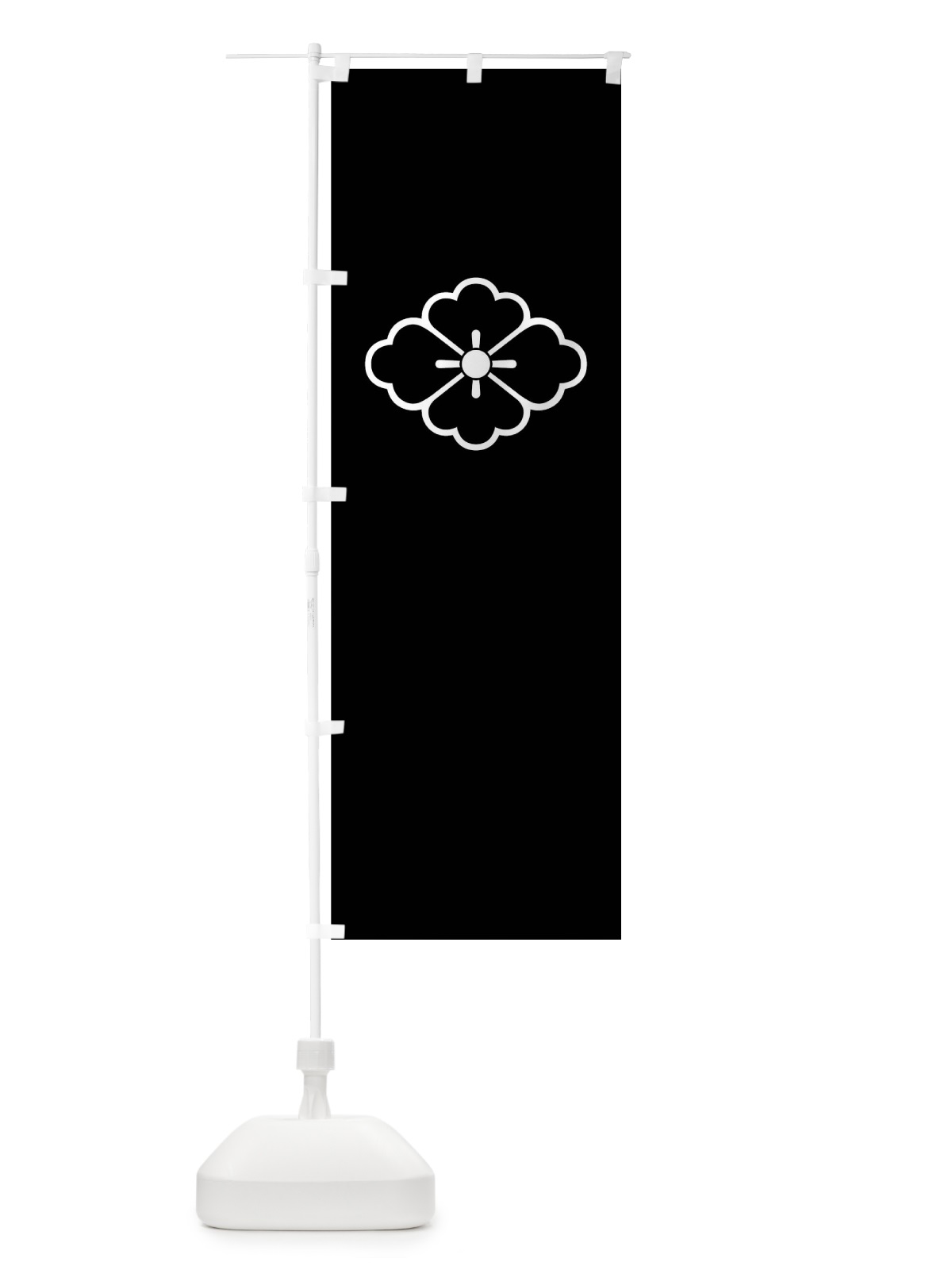 のぼり 細中陰の花菱紋 のぼり旗 01AK(デザイン【C】)