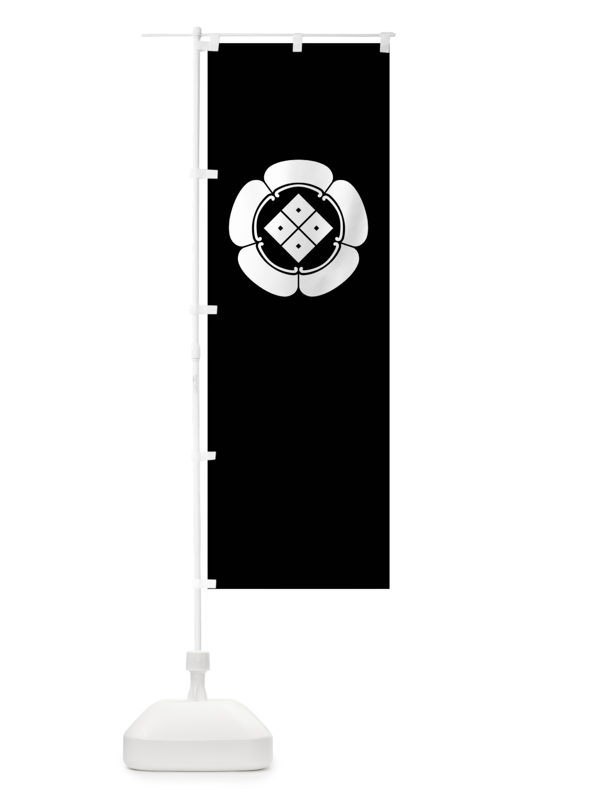 のぼり 五瓜に四つ目紋 のぼり旗 01YJ(デザイン【C】)