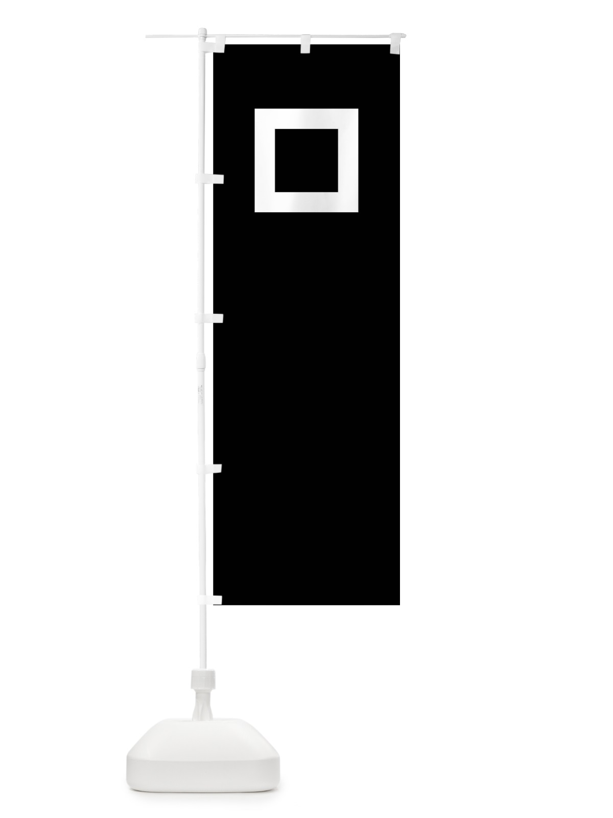 のぼり 黒字に一つ目京極高知旗指物 のぼり旗 0U1K(デザイン【A】)
