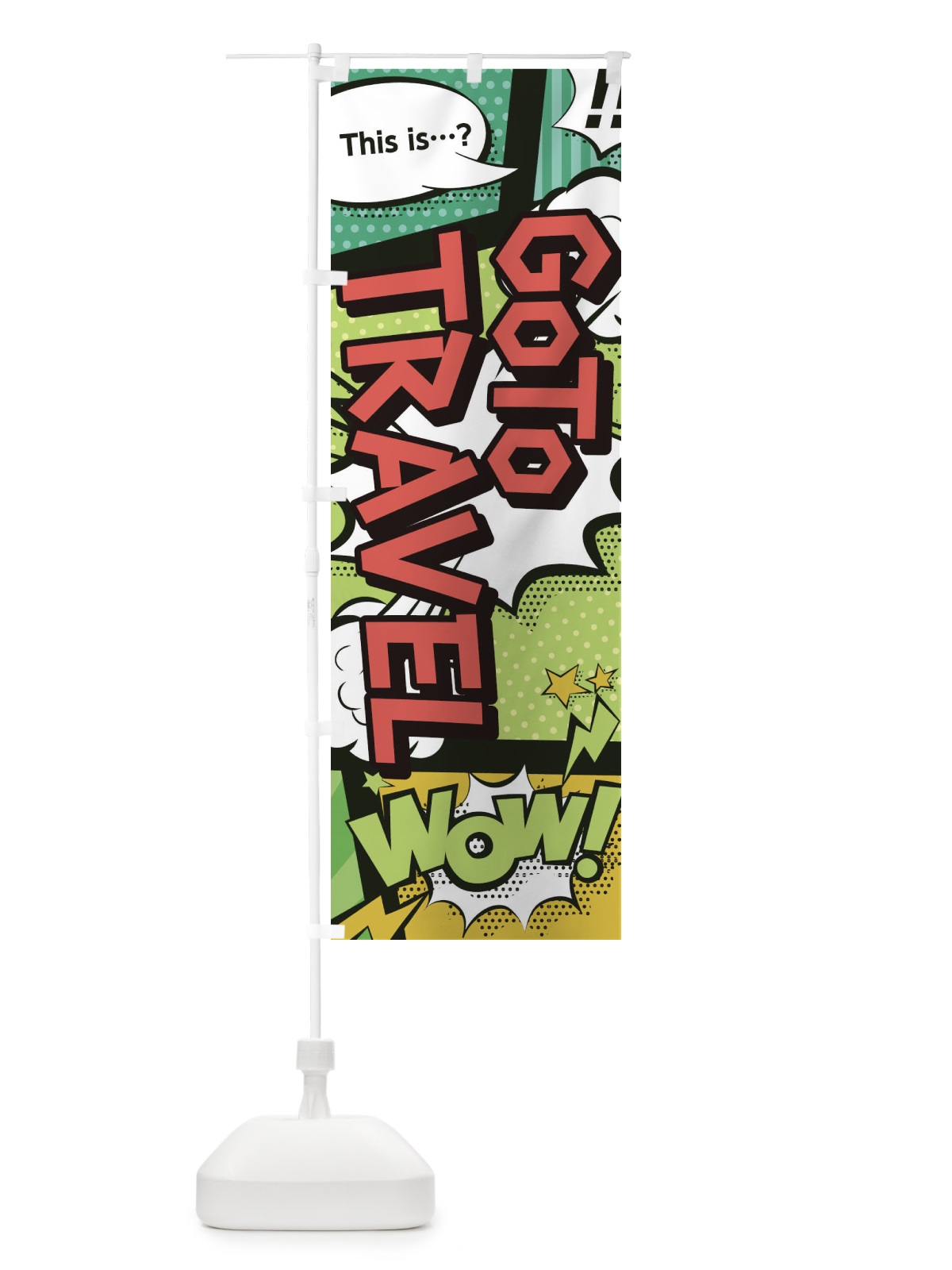 のぼり GO TO TRAVEL CAMPAIGN のぼり旗 1FYT(デザイン【A】)