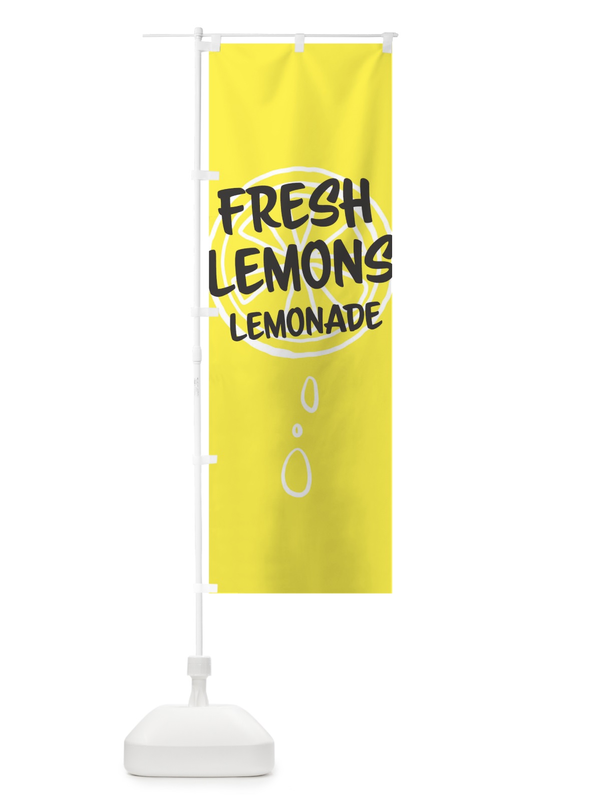 のぼり Fresh Lemons Lemonade のぼり旗 1UR2(デザイン【A】)