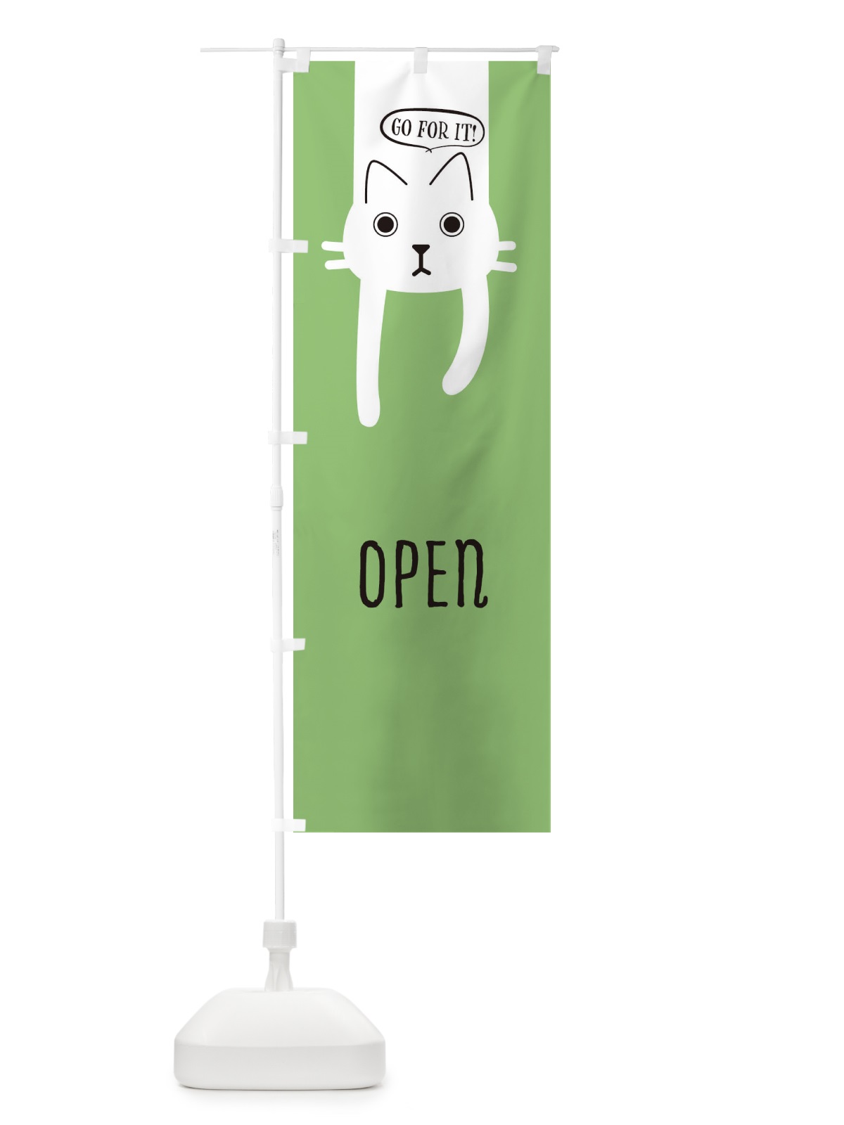 のぼり open のぼり旗 1URJ(デザイン【C】)