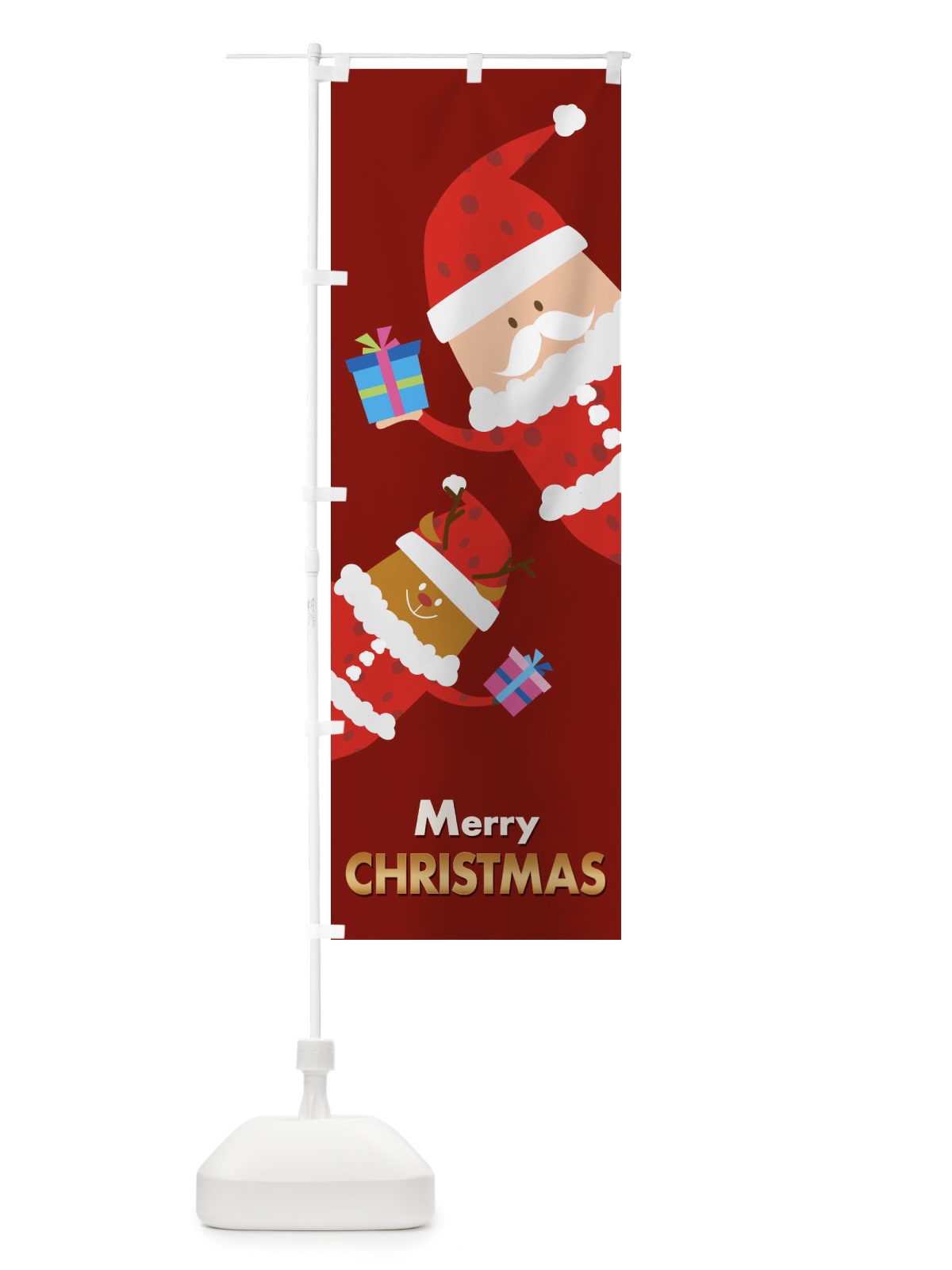 のぼり メリークリスマス のぼり旗 2A2F(デザイン【C】)