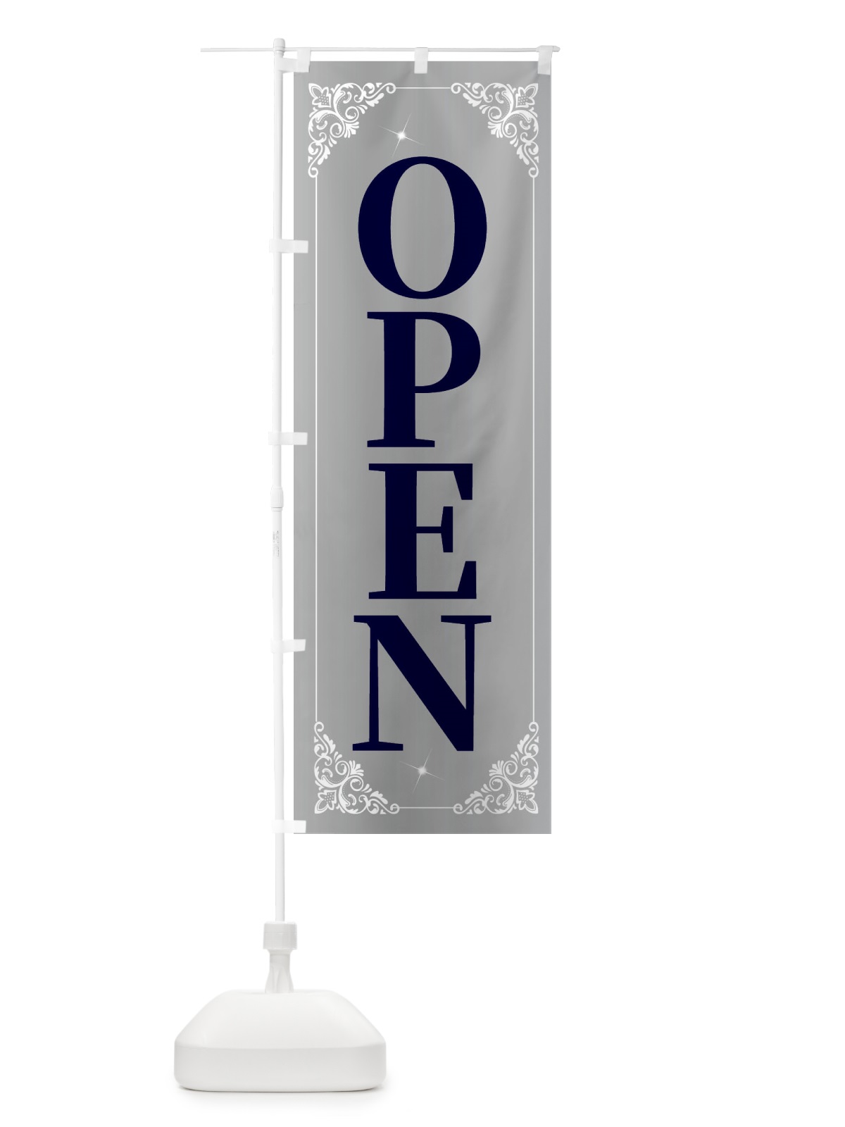 のぼり OPEN のぼり旗 2HXE(デザイン【B】)