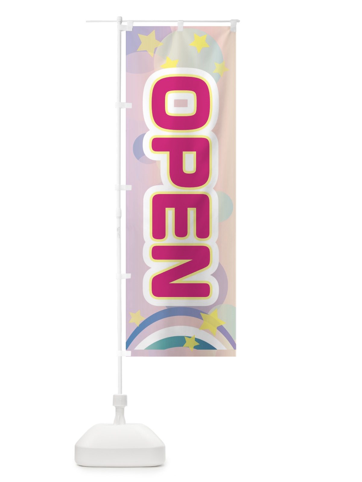 のぼり OPEN のぼり旗 2KAY(デザイン【A】)