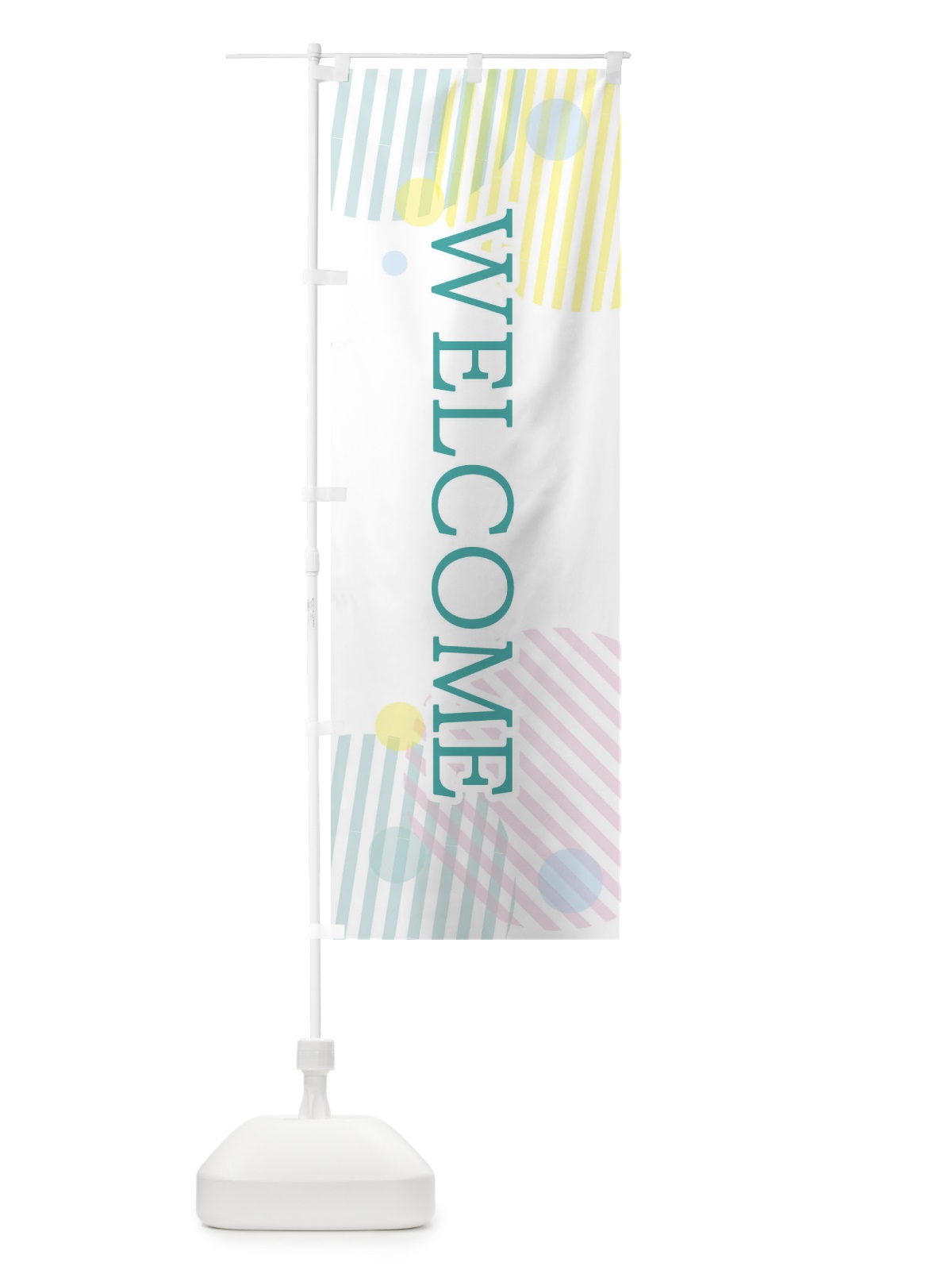 のぼり Welcome のぼり旗 2P4N(デザイン【C】)