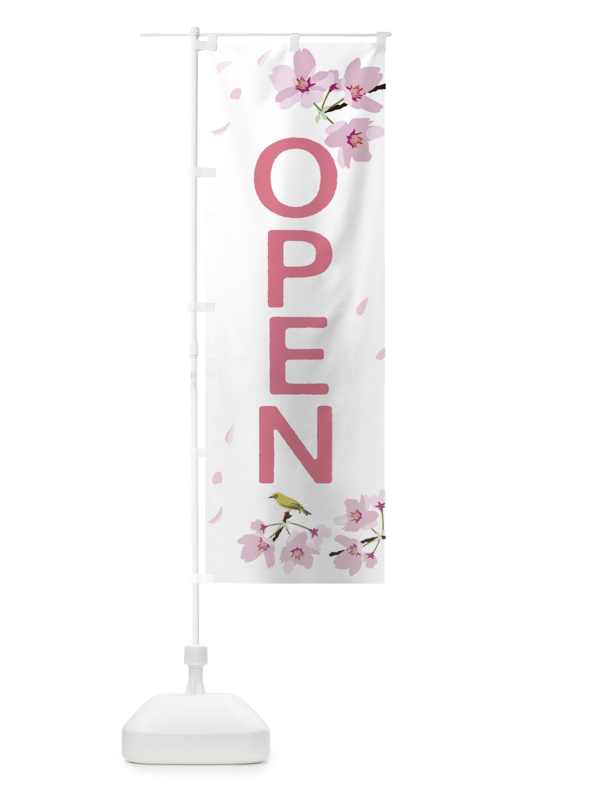 のぼり OPEN のぼり旗 2P6K(デザイン【A】)