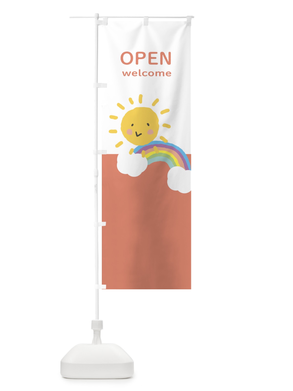 のぼり OPEN のぼり旗 2TW3(デザイン【A】)