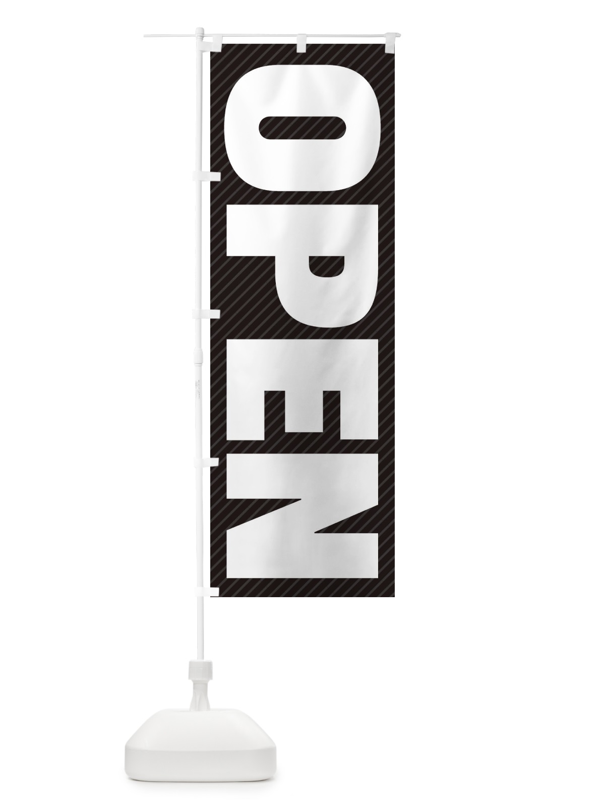のぼり OPEN／オープン のぼり旗 2X9P(デザイン【C】)