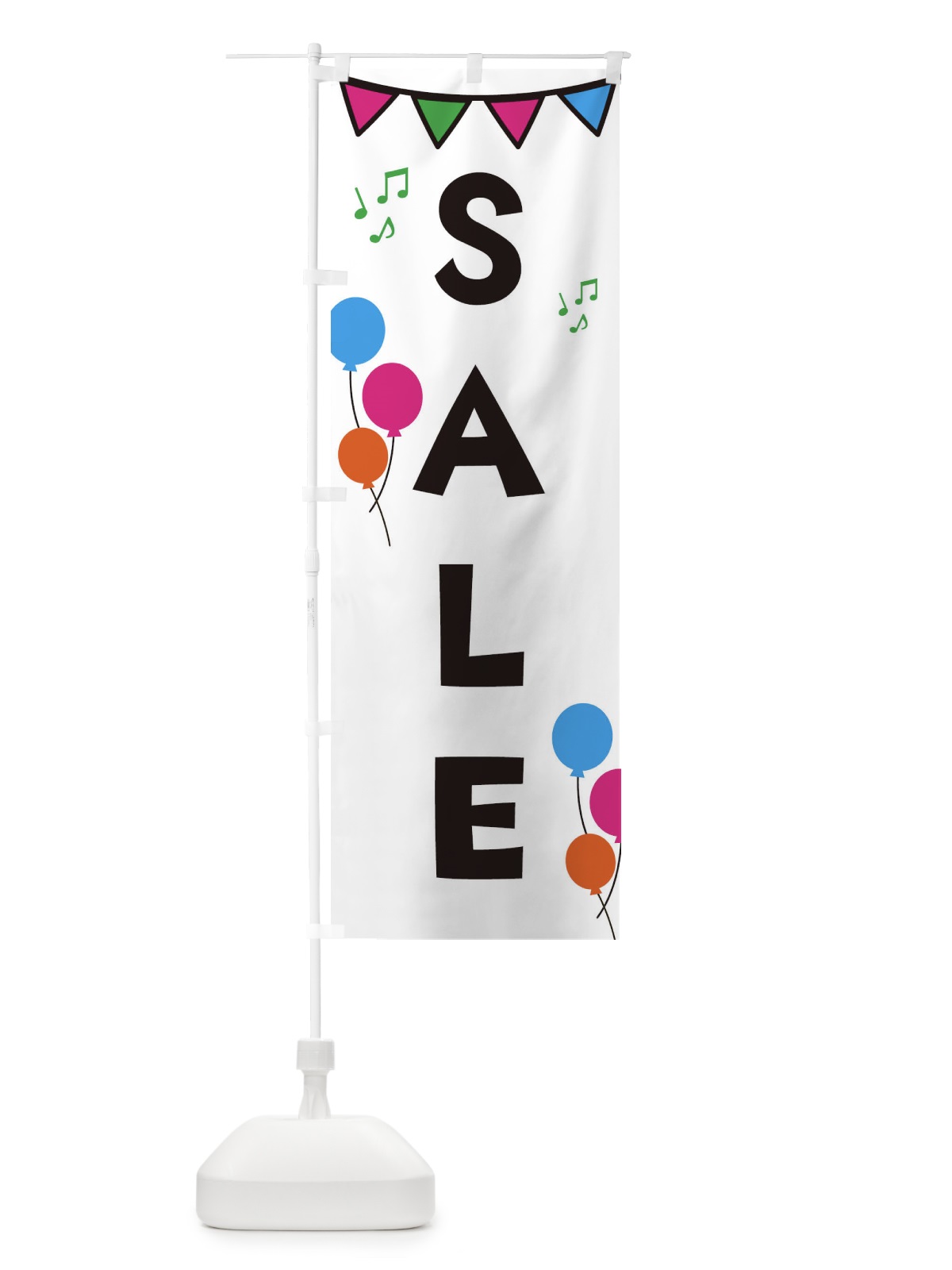 のぼり SALE・イベント のぼり旗 34XW(デザイン【B】)