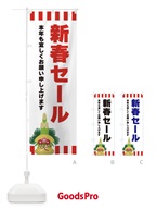 3LSY 新春セールのぼり旗