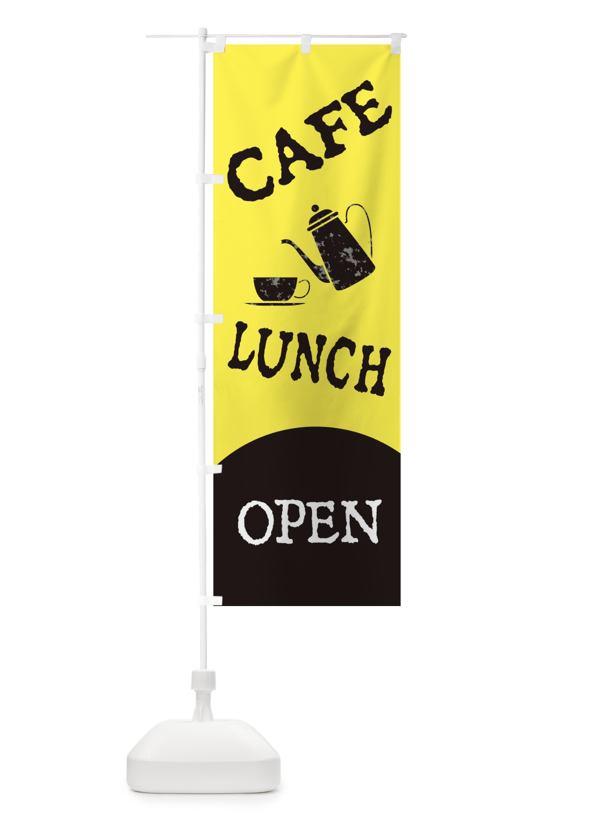 のぼり カフェ・cafe・OPEN のぼり旗 3GU8(デザイン【B】)