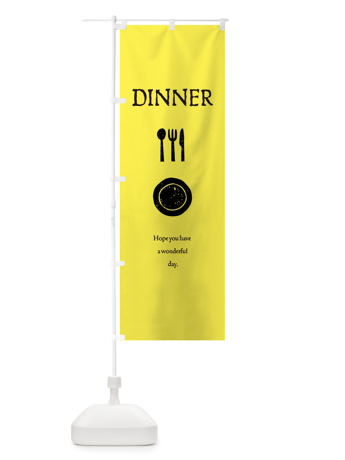 のぼり DINNER・ディナー のぼり旗 3HS8(デザイン【A】)