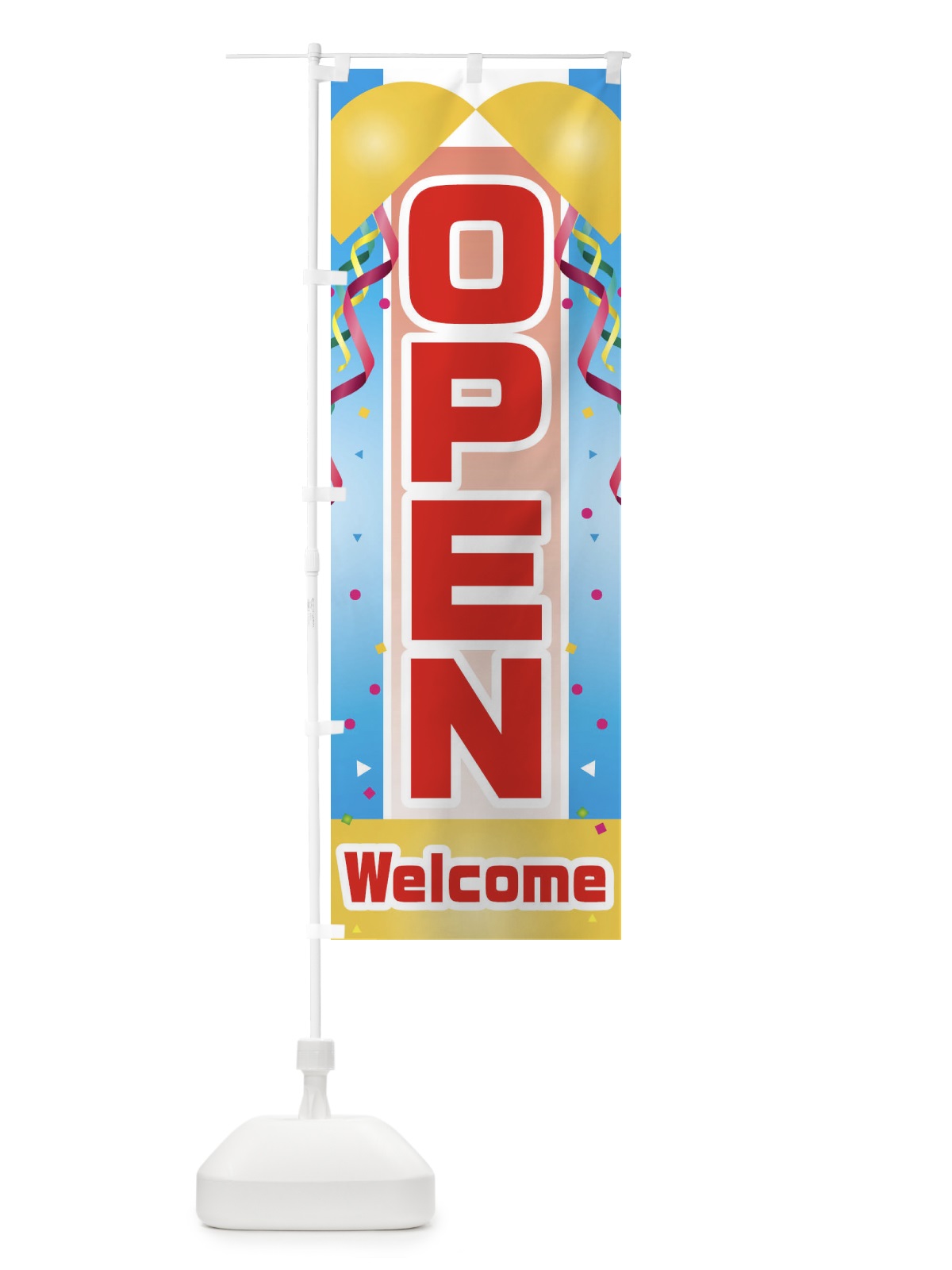のぼり OPEN のぼり旗 3XJP(デザイン【A】)