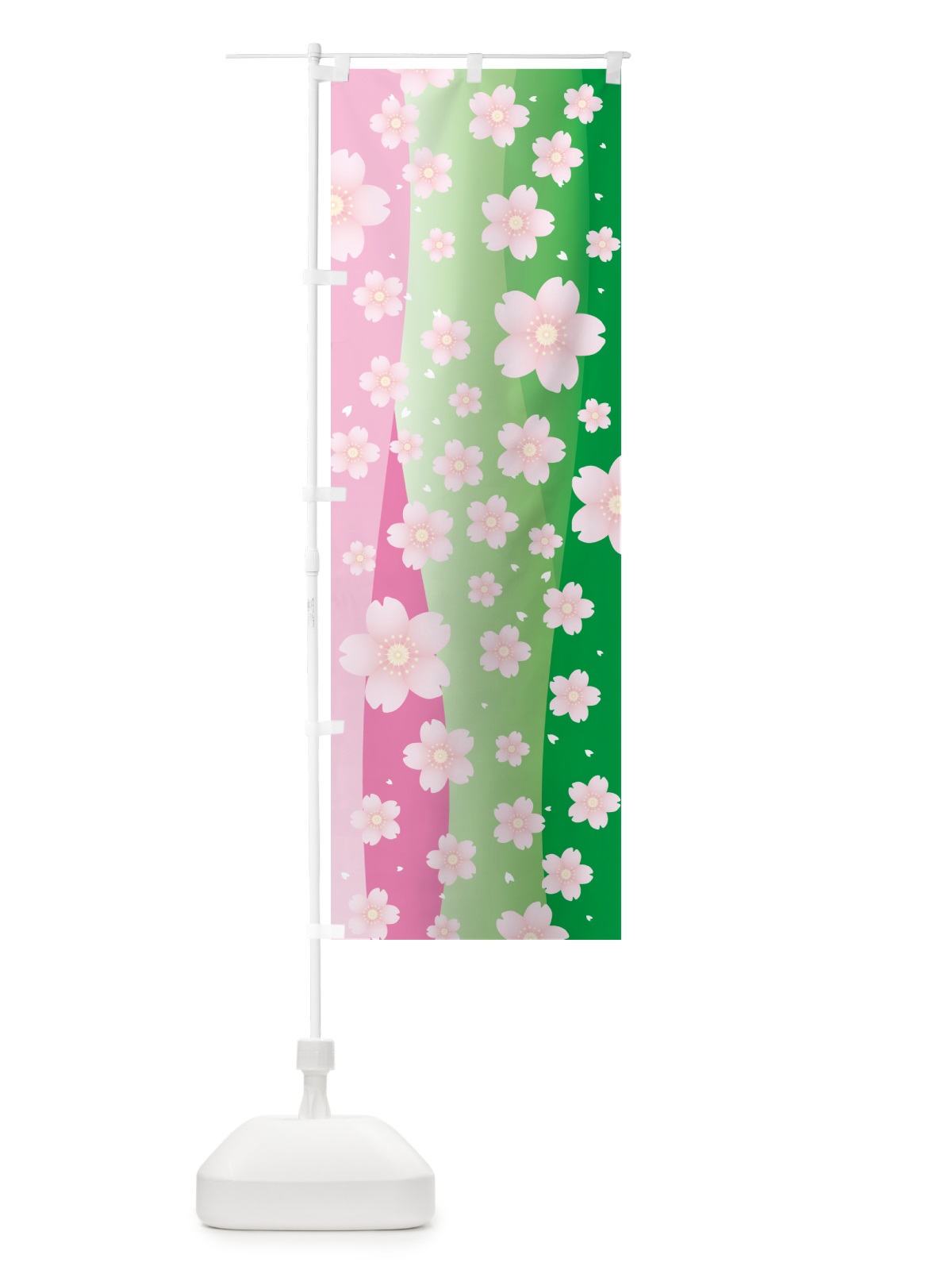 のぼり 桜柄・桜模様・さくら・桜もよう・サクラ のぼり旗 5NNU(デザイン【C】)