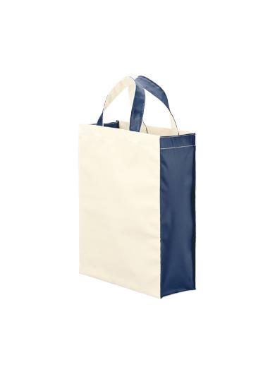 再生ＰＥＴユーティリティバッグコンビ（Ｍ）　ネイビー 6CAG
