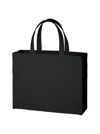 キャンバスカレッジトート（Ｌ）ワイド　ナイトブラック 6CTT
