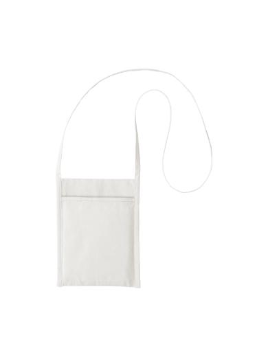 厚手コットンミニサコッシュ　グレー 6J6H