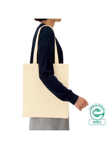 厚手コットンバッグ（Ｍ）ナチュラル 6JHA
