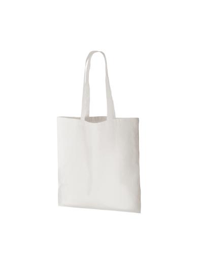 厚手コットンバッグ（Ｌ）　グレー 6JHH