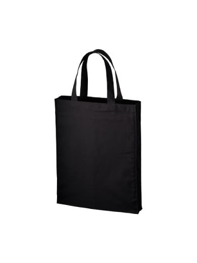 厚手コットンＡ４スクエアトート　ブラック 6JHR