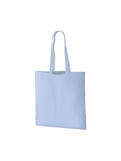 厚手コットンバッグ（Ｌ）　サックスブルー 6JHW