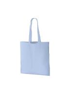 厚手コットンバッグ（Ｌ）　サックスブルー