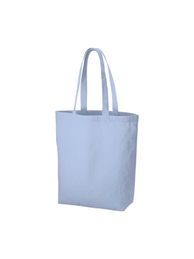 厚手コットンベーシックトート（Ｍ）　サックスブルー 6JNE