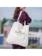 厚手コットンラウンドボトムバッグ（Ｌ）ナチュラル