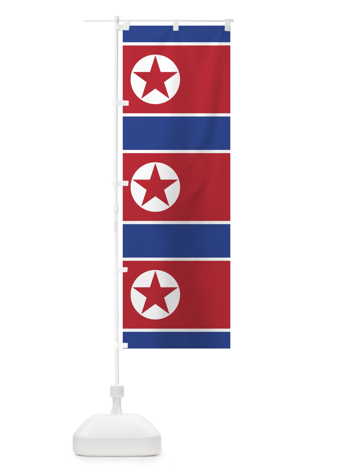 のぼり 朝鮮民主主義人民共和国国旗 のぼり旗 757C(デザイン【B】)