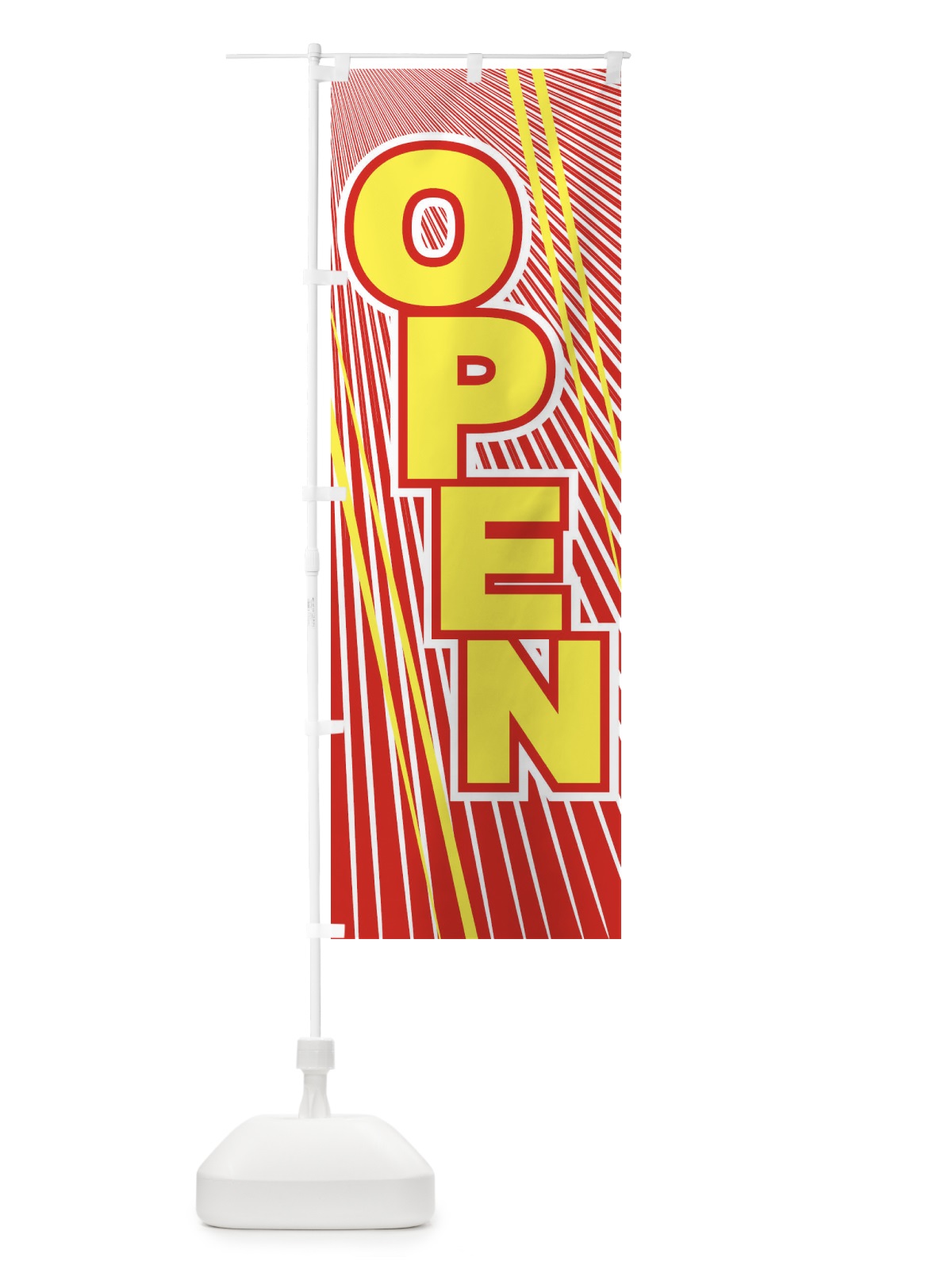 のぼり OPEN のぼり旗 7A4X(デザイン【B】)