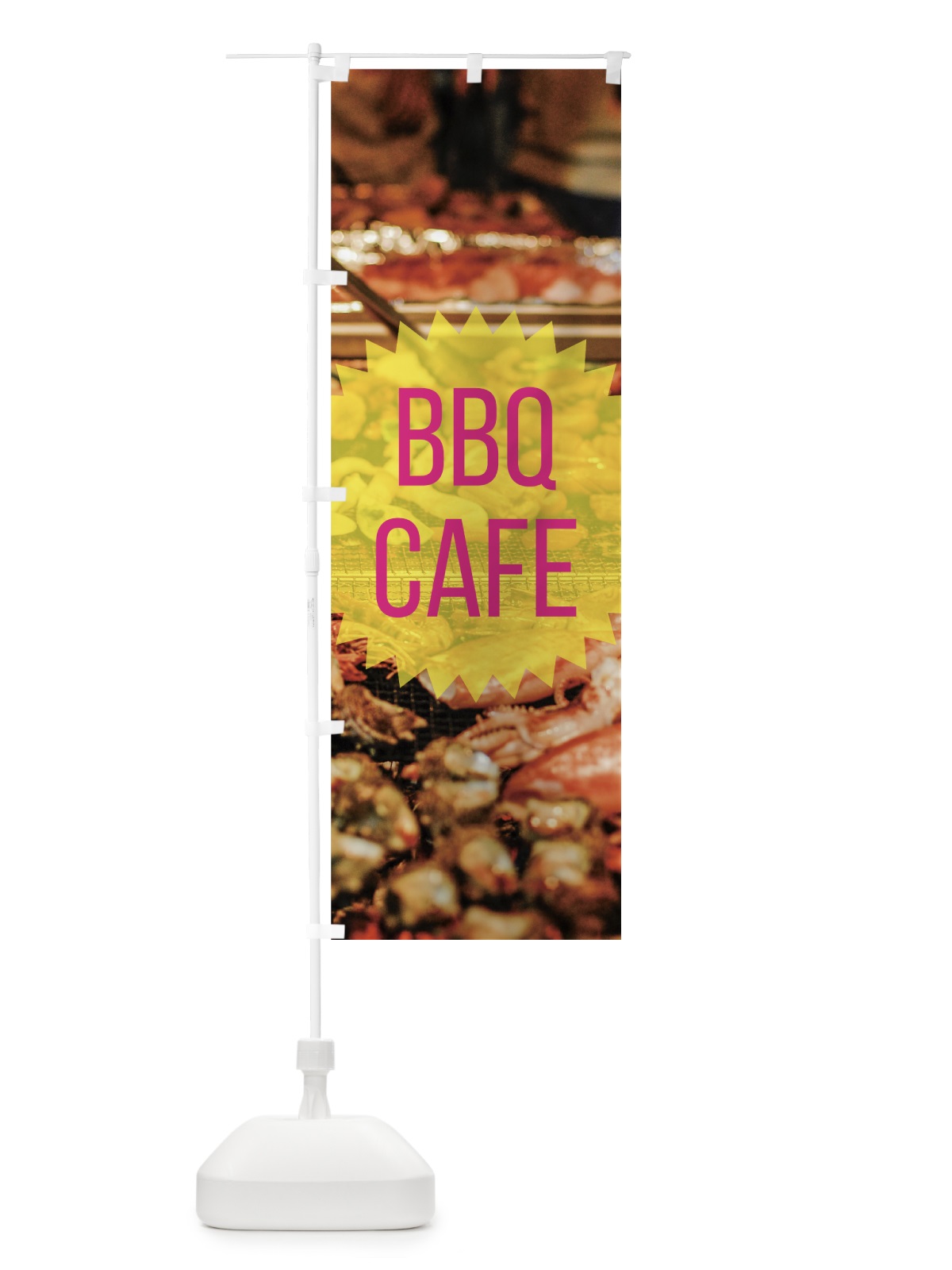 のぼり BBQカフェ のぼり旗 7GFY(デザイン【C】)
