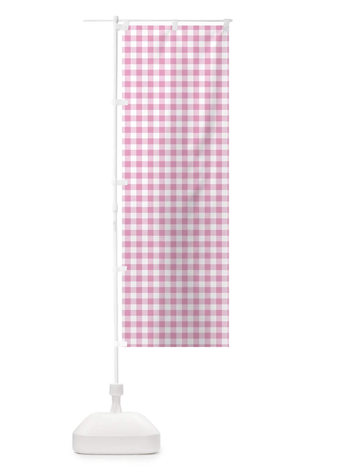 のぼり ピンク系チェック柄 のぼり旗 7UF1(デザイン【A】)