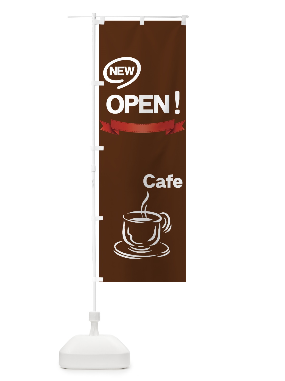 のぼり Cafe NEW OPEN のぼり旗 7Y74(デザイン【B】)