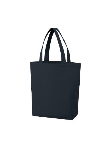 オーガニックコットンキャンバストート(ＭＬ)内ポケット　ミッドナイトブルー JE87