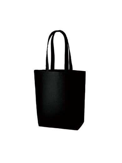 オーガニックコットンキャンバストート（Ｍ）内ポケット　ナイトブラック JEKJ