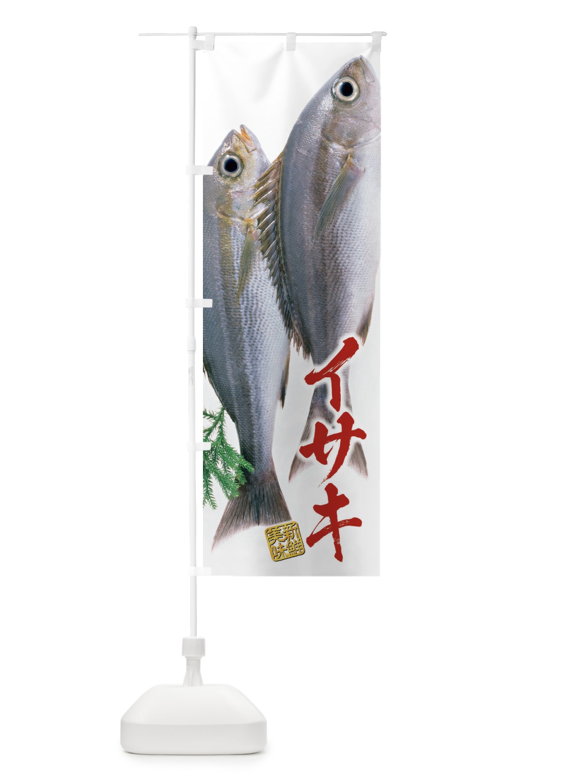 のぼり イサキ／鶏魚 のぼり旗 E5J6(デザイン【B】)
