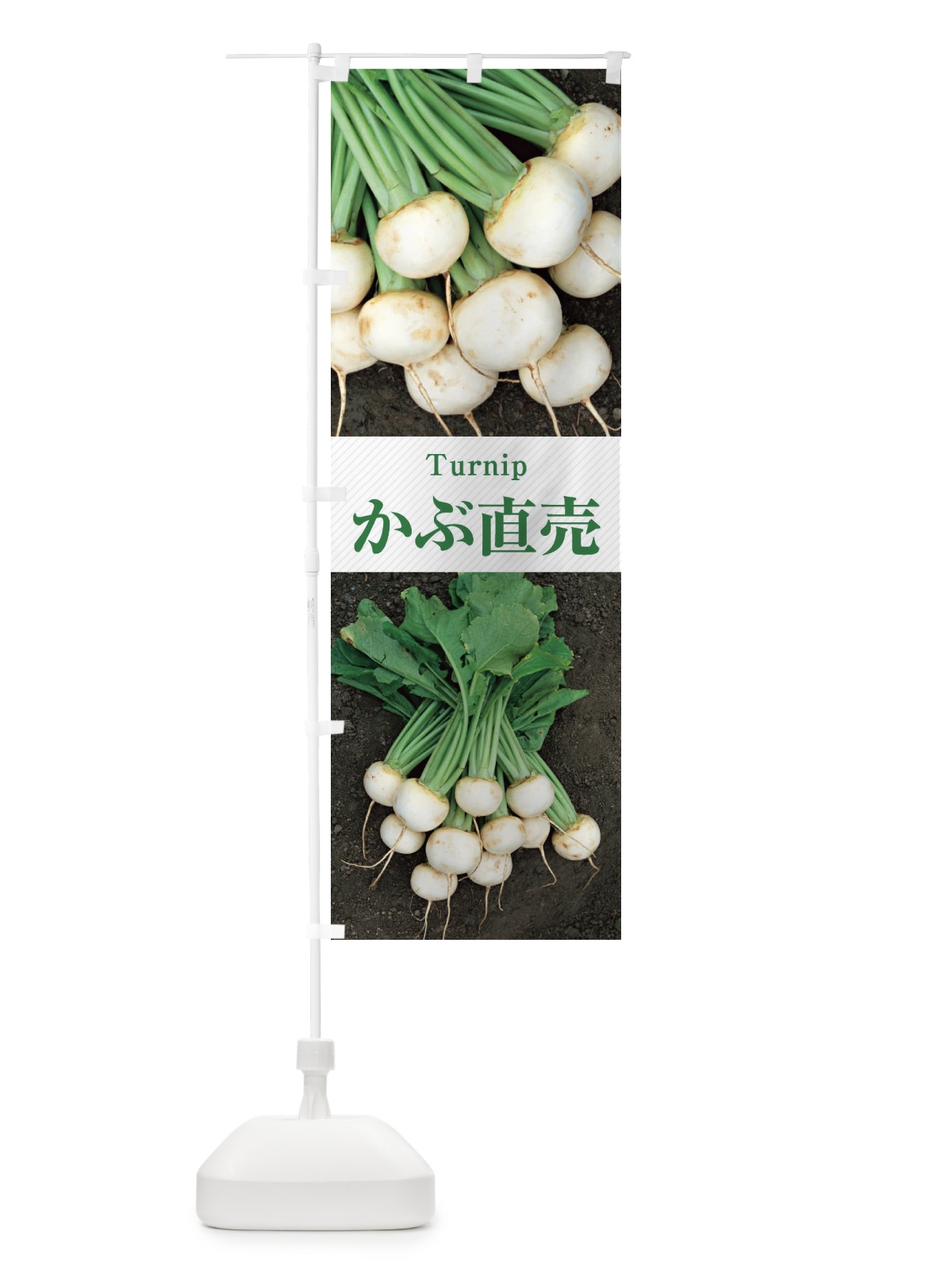 のぼり かぶ直売／蕪 のぼり旗 E6JT(デザイン【C】)