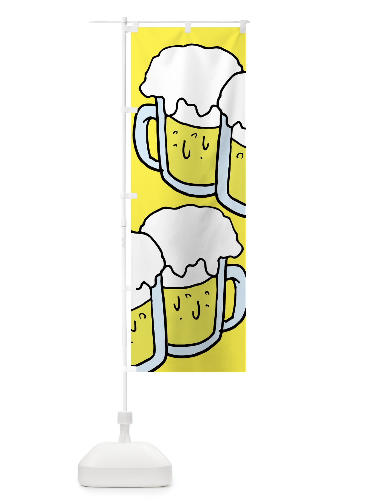 のぼり ビール・居酒屋 のぼり旗 E83G(デザイン【A】)