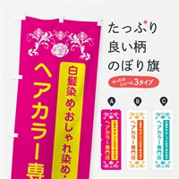 のぼり ヘアカラー専門店 のぼり旗 EPXY