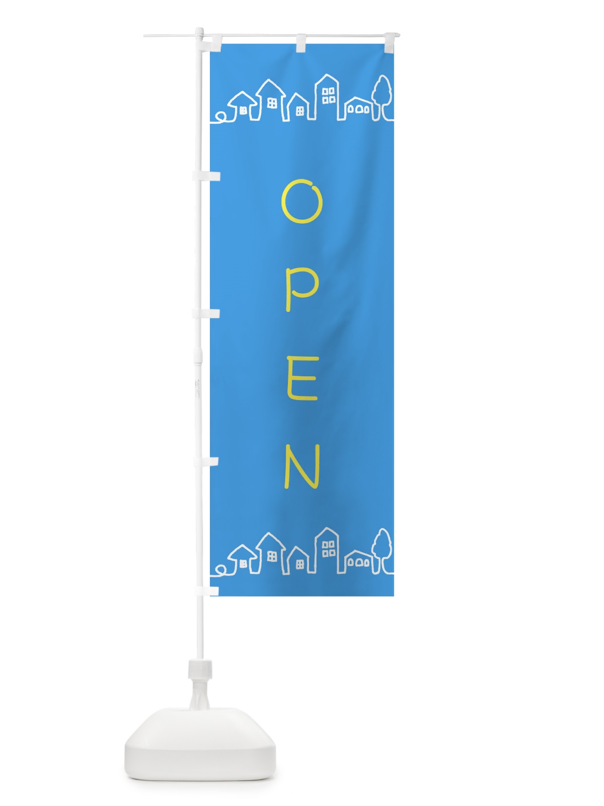のぼり OPEN のぼり旗 EWFP(デザイン【B】)
