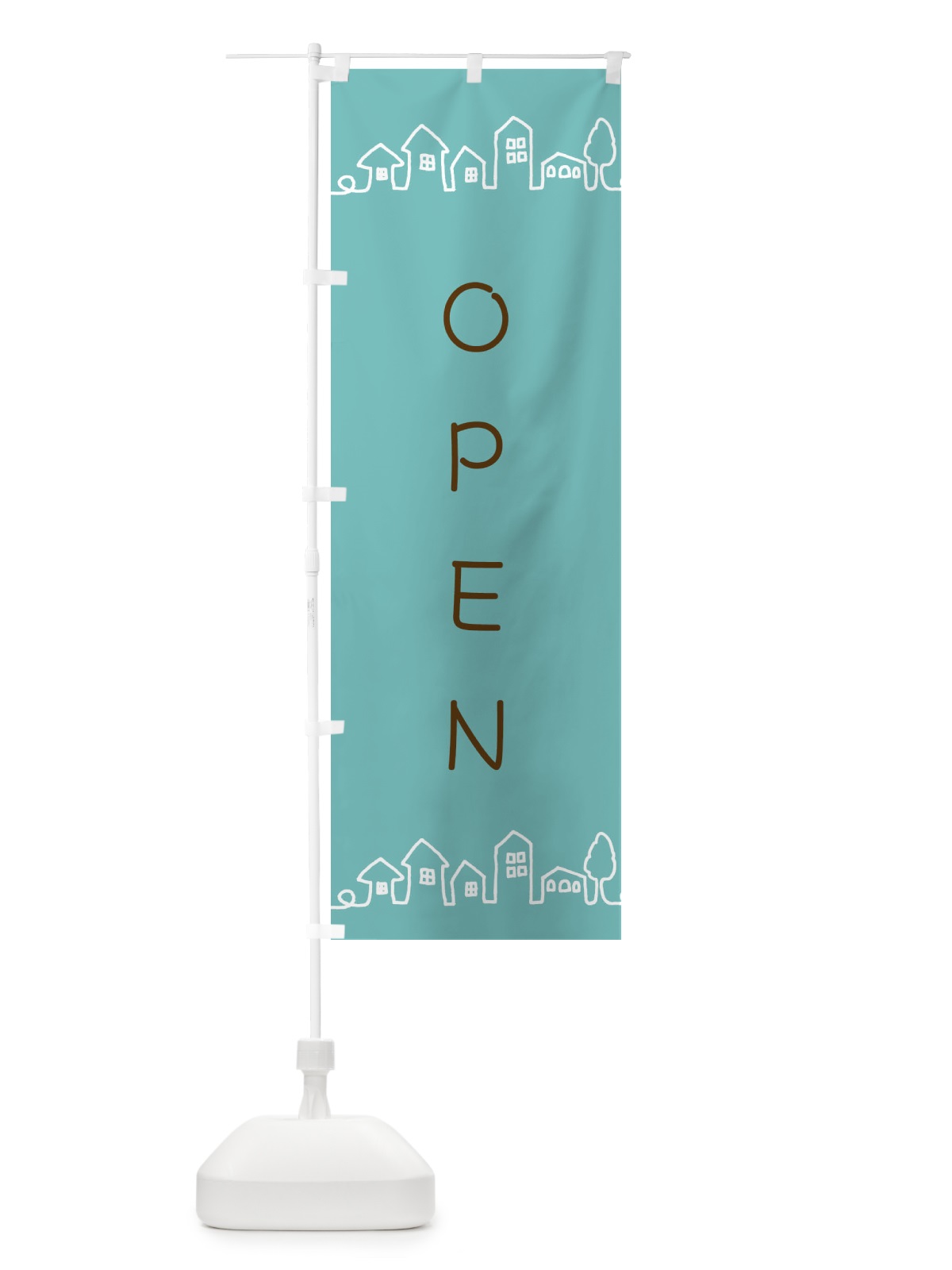 のぼり OPEN のぼり旗 EWFP(デザイン【C】)