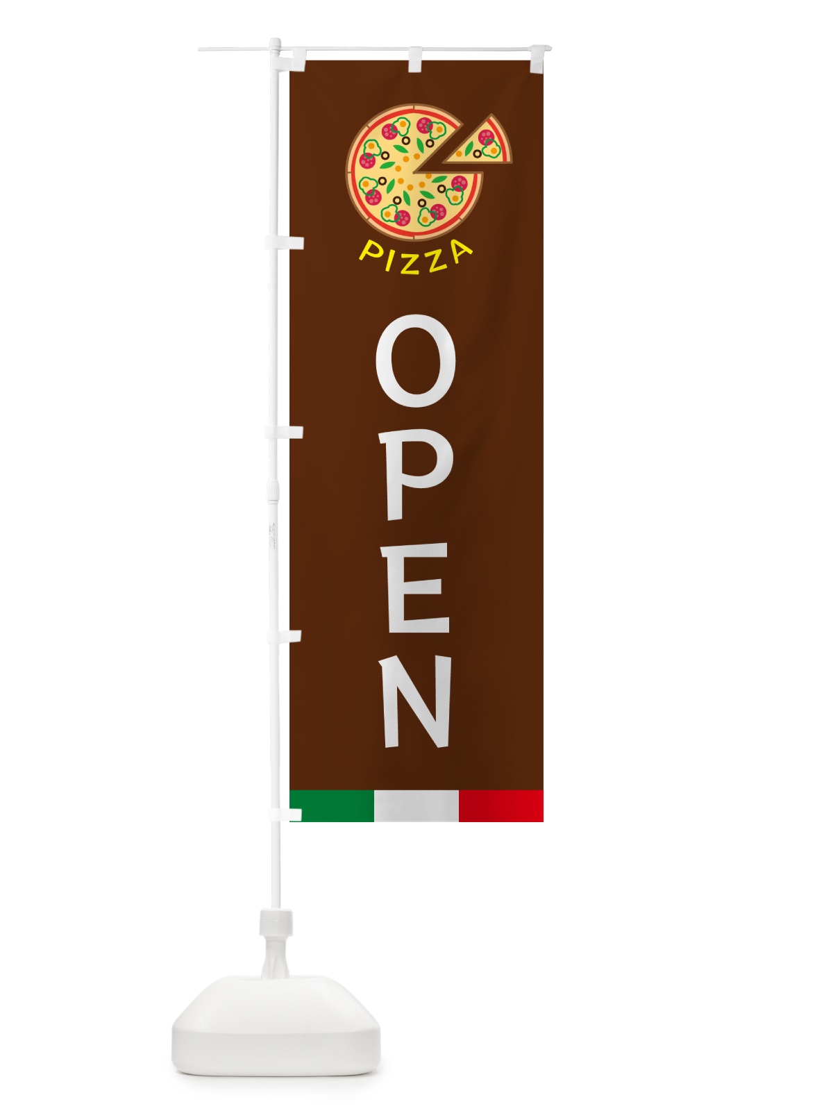 のぼり OPEN・PIZZA のぼり旗 G0SU(デザイン【C】)