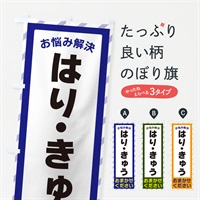 のぼり はり・きゅう・お悩み解決 のぼり旗 N0GC