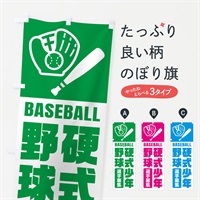 のぼり 硬式少年野球・選手募集 のぼり旗 N0LR