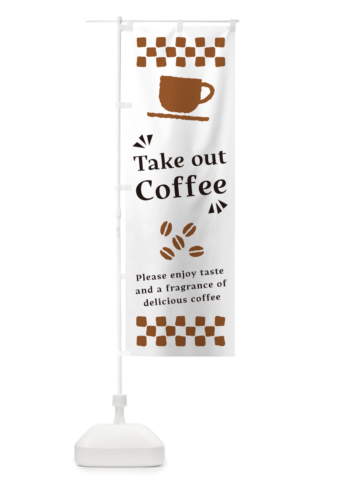 のぼり TakeoutCoffee・テイクアウトコーヒー のぼり旗 NWR0(デザイン【A】)