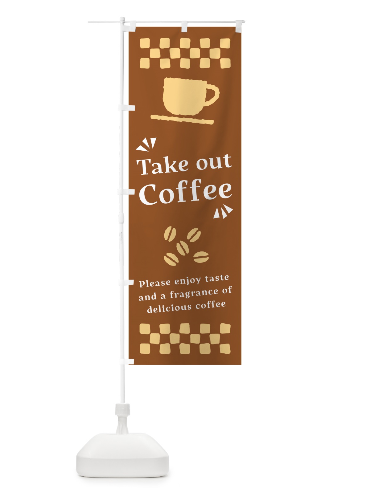 のぼり TakeoutCoffee・テイクアウトコーヒー のぼり旗 NWR0(デザイン【B】)