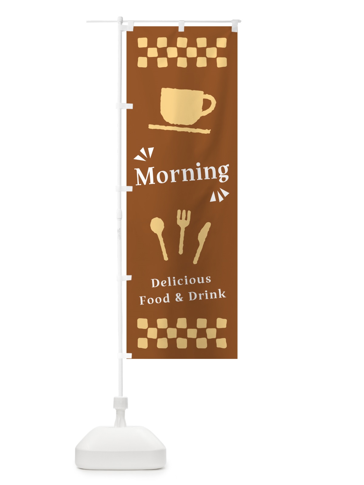のぼり Morning・モーニング のぼり旗 NWRK(デザイン【B】)