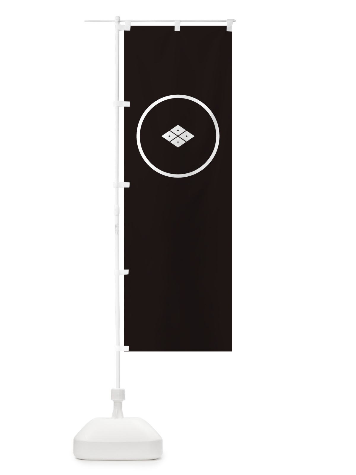 のぼり 糸輪に四つ目菱 のぼり旗 T2JX(デザイン【C】)